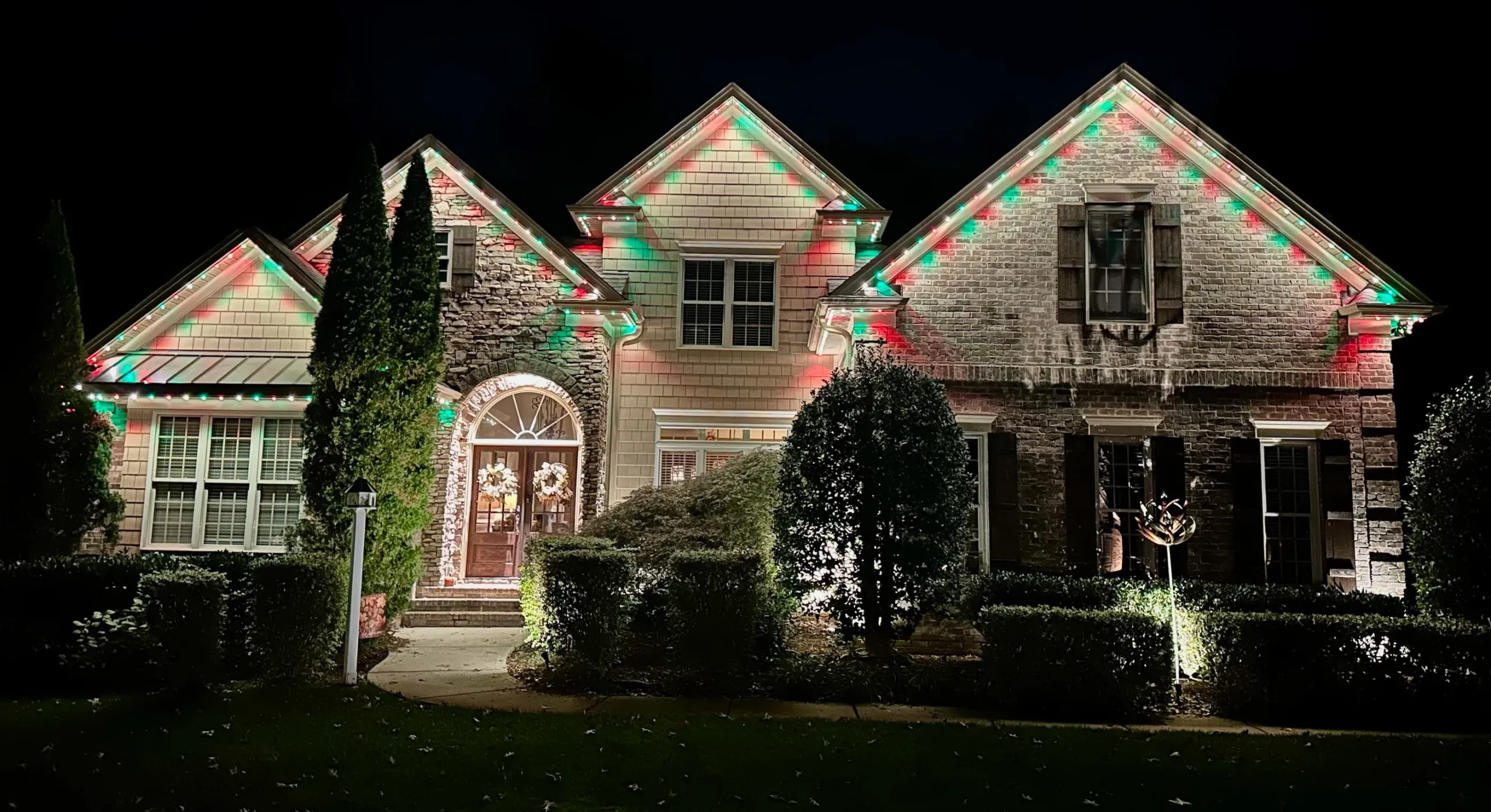 Permanent christmas lights matthews