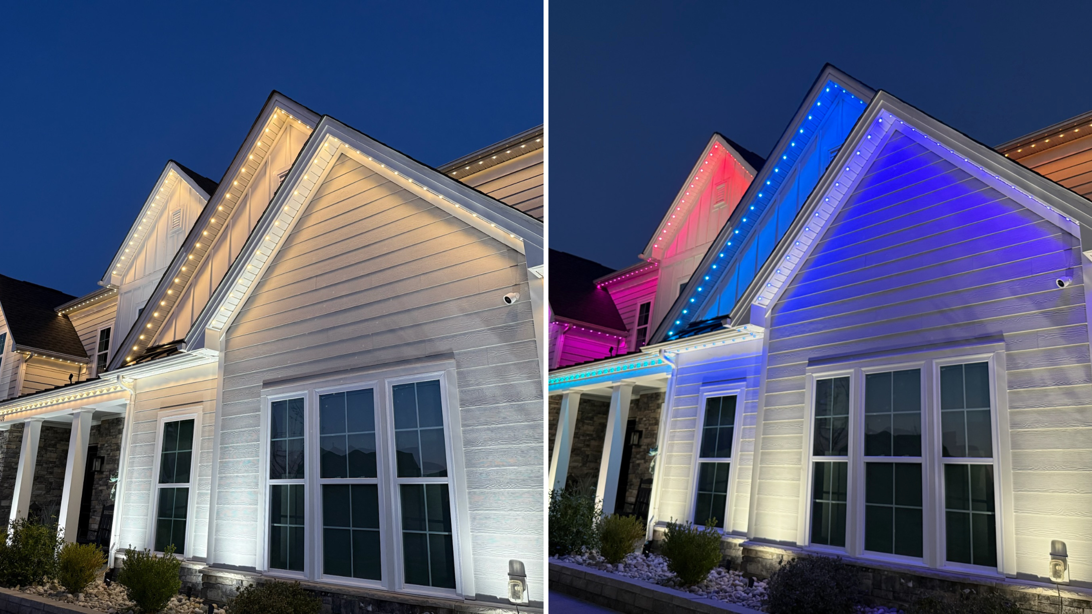 Architectural Lighting vs. Holiday Lights